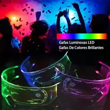 Colorido Lentes Led Gafas Luminosas Para Fiesta - Estilo 1 - Ver 7