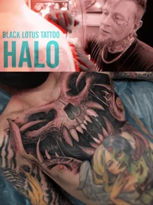 Eternal Ink Halo Fifth Dimension Tattoo Ink Kit Set With 12 Pieces 1oz Tattoo Ink - Multicolor - View 6