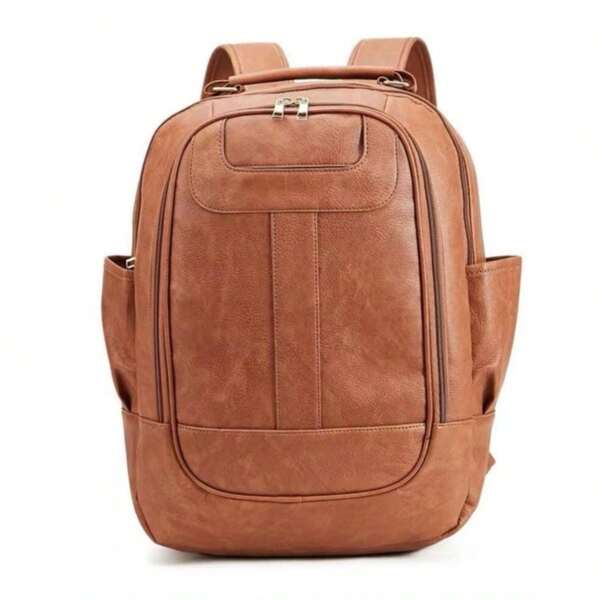 Mochila Bolsa Feminina GRANDE Escolar Trabalho Viagem Couro Sintéticos