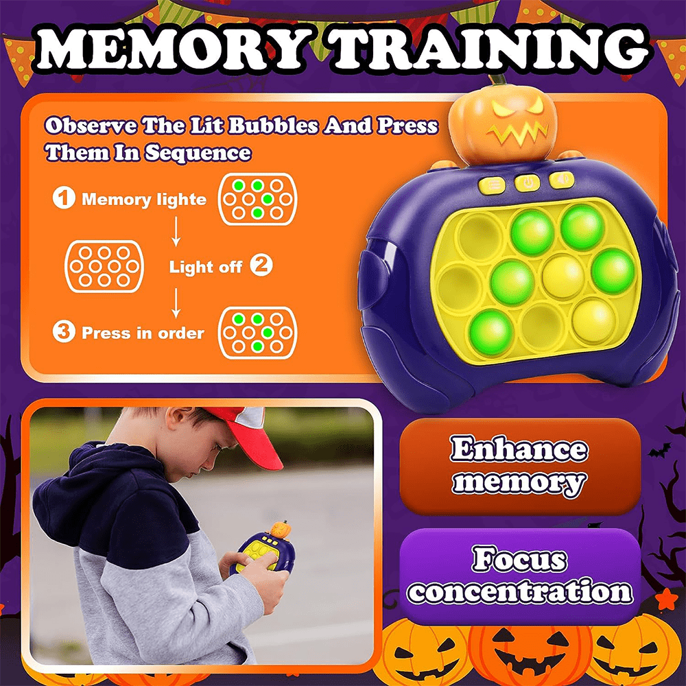 1pc Handheld Game for Kids, Pop Fidget Game Toys, Quick Push Game