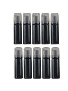 10pcs Foam Dispenser Bottle 50ml Black Empty Foaming Bottle Soap Bottle Foaming Bottle For Travel Cosmetics Packaging - Black - View 1