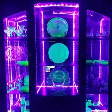 Uv 黑光 Led 燈條 385-400nm Usb Uv Led 燈條黑光燈適用於臥室掛毯海報螢光派對裝飾 - 紫色 - 查看 10