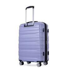 Travelhouse Expandable Hardshell 3pieces Luggage Set, Double Spinner Wheels Hardcase Ligthweight Suitcase Set With TSA Lock 20in,24in,28in For Unisex - 淺紫色 - 查看 11