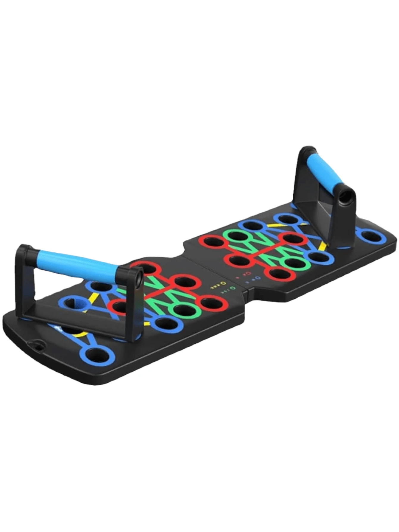 12-In-1 Plank Push-Up Stand For Men And Women - Black - View 1