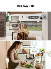 件白色 Imou Cruiser 2 5mp 360° 戶外網路攝影機，具有防風防雨功能，智慧彩色夜視，人體檢測，運動跟踪，雙向通話，視訊監控，Wifi 網路攝影機 - 美標插頭 - 查看 10