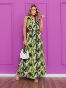 Women Dresses - 薄荷綠 - 查看 3