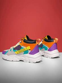Women's Fashion Lace-Up Breathable Running Shoes For Casual Wear All Seasons