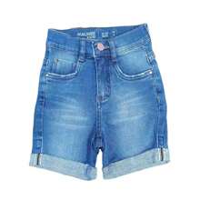 Young Girls Denim Shorts - Màu xanh lam - Xem 1