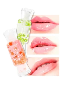 Labial Gloss Transparente - Verde - Ver 2