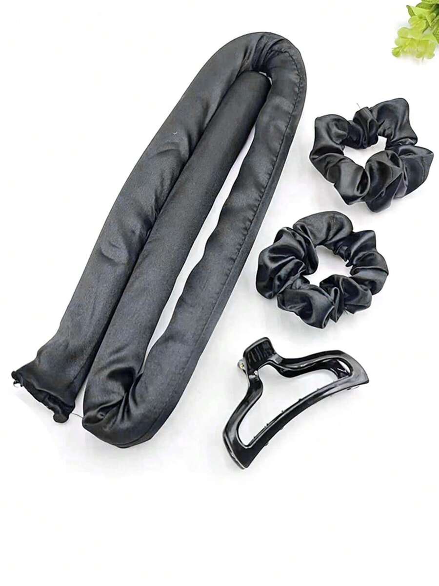 4 Pcs/Set No Heat Sponge Sleep Hair Curler, Slouchy Hair Styling Tool