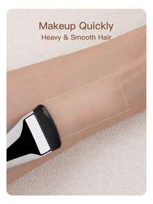 1支超薄平頭化妝刷,適用於粉底、遮瑕、面膜等 - 銀色 - 查看 4