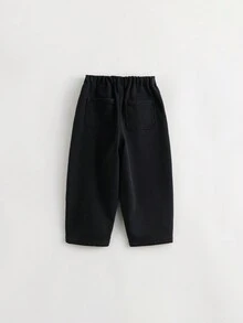 年轻女孩休闲时尚保暖牛仔裤 冬季胡萝卜裤