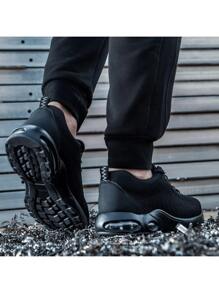 Zapatos De Seguridad De Fibra De Kevlar Ligero De Acero - Negro - Ver 4