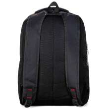 Mochila Bolsa Mala Reforçada Notebook Impermeável S/Cabo Unisex - Preto - Visão 3