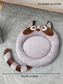1pc Cartoon Raccoon Shaped Pet Bed Suitable For Small Cats And Dogs, Four Seasons Available - Multicolor - View 2