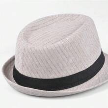 LACE MONDE 男士費多拉帽,韓國風格英式紳士帽,復古爵士帽,2023年新款夏季休閒遮陽帽