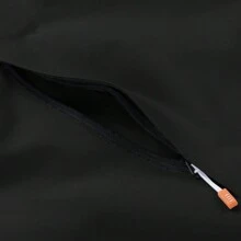 Men'S Outdoor Autumn & Winter Waterproof & Windproof Warm Fleece Jacket - Black - View 5