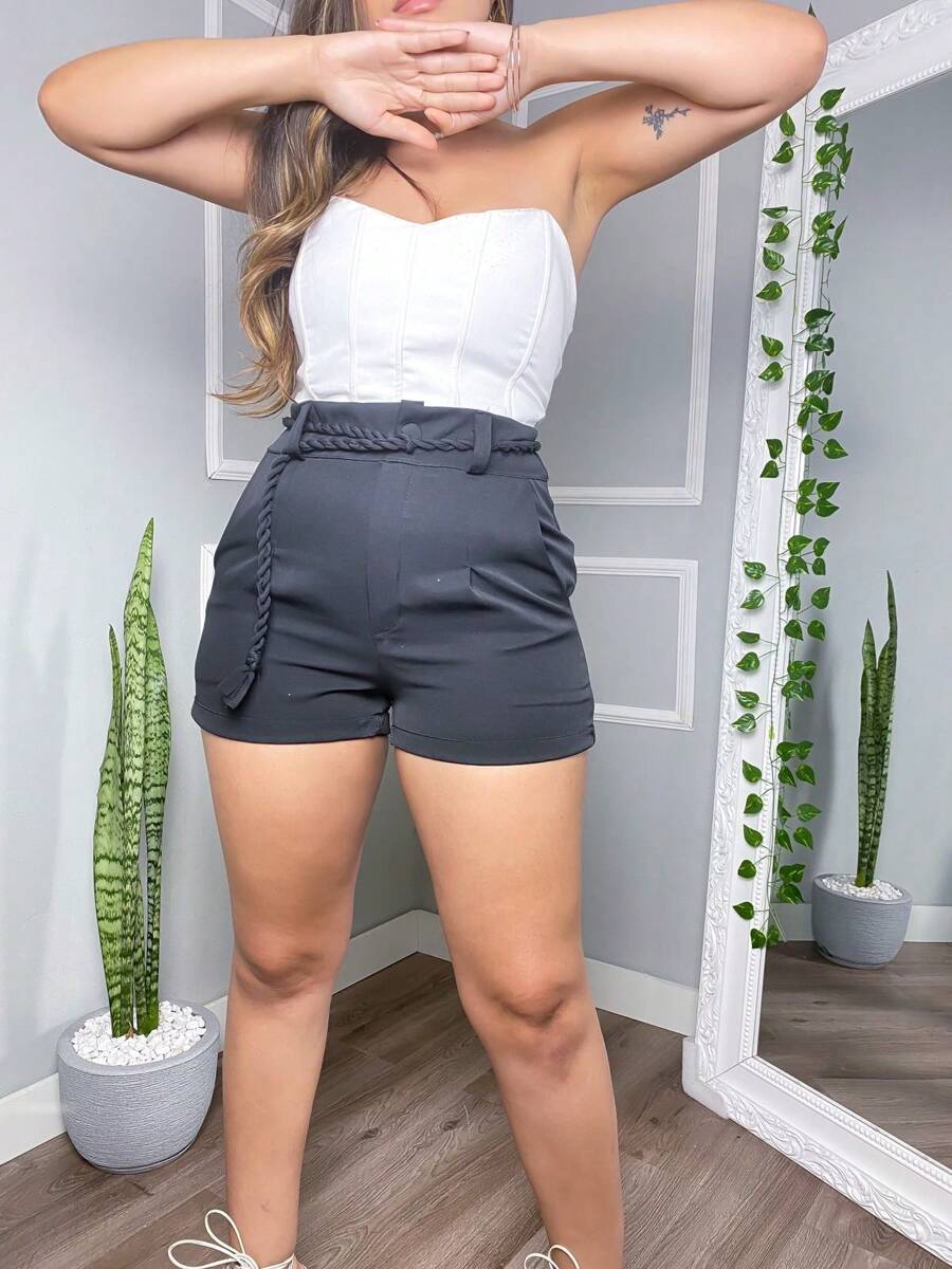 Women Shorts - màu đen - Xem 1