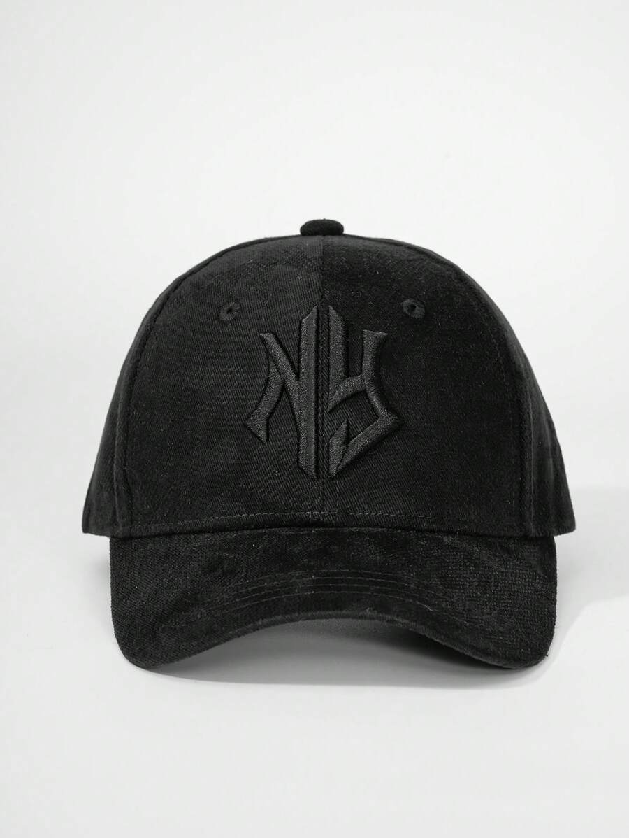 1 buc șapcă de baseball în relief pentru bărbați, cu broderie 3d, design cu litere Ny, șapcă de baseball unisex Street