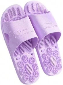 Women's Fashionable Home Slippers, Massage, Comfortable, Anti-slip, Lightweight And Simple