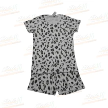 Young Girls Pajamas - Màu nâu  Mocha - Xem 1