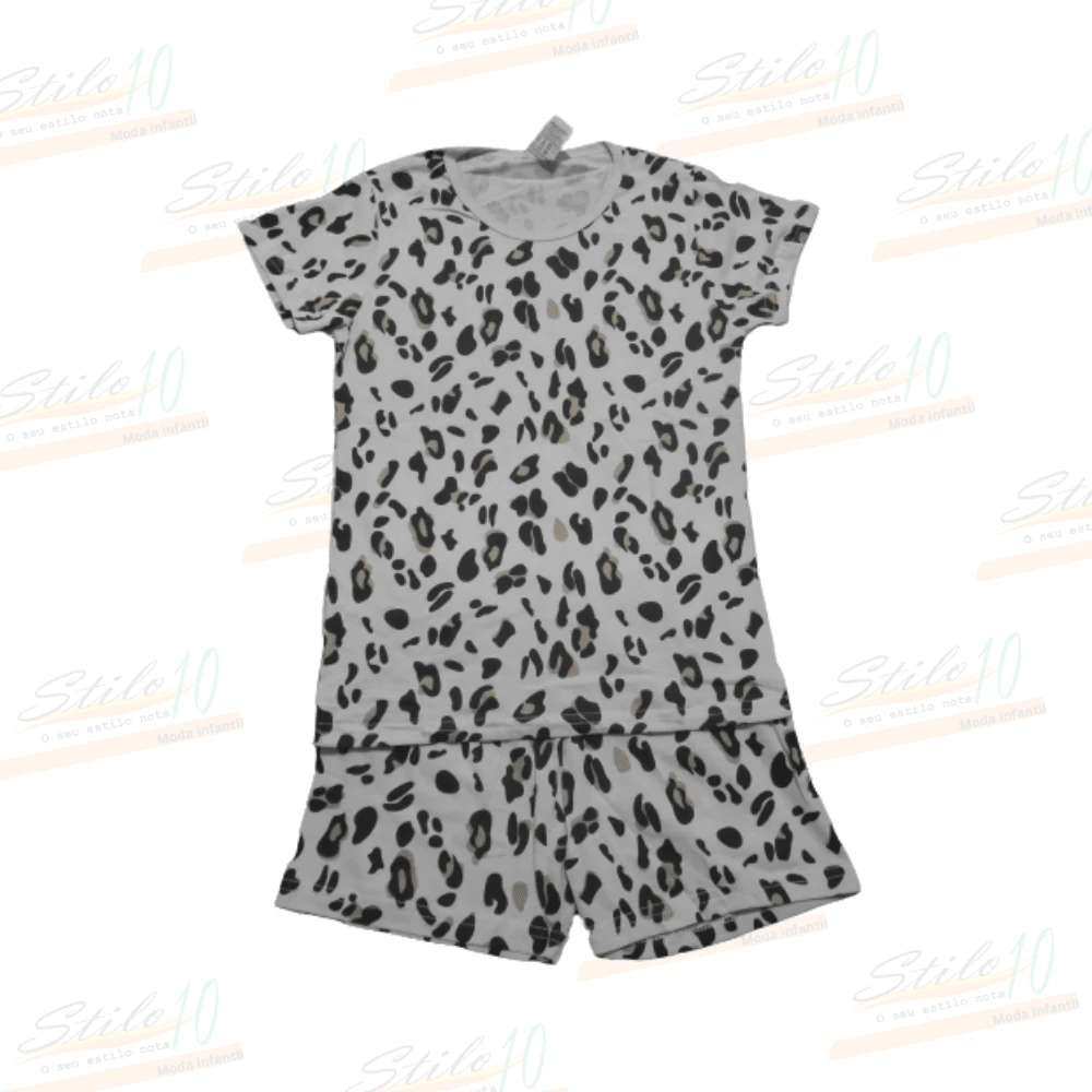 Young Girls Pajamas - Màu nâu  Mocha - Xem 1