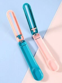 1pc Random Color Cat Treat Feeder Dispenser - Multicolor - View 2