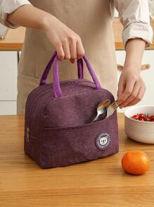 12 pz Lonchera Térmica Bolsa De Almuerzo COLORES AL AZAR - Multicolor - Ver 4