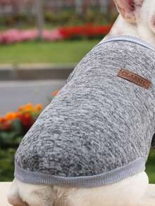 Áo nỉ & Áo Hoodie Thú cưng - Xám - Xem 4