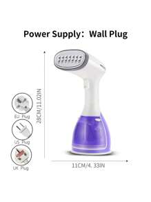 Purple Steamer for Clothes,15s Heat up Handheld Clothes Steamer  Portable Garment Steamer Fabric Wrinkle Remover, Travel Steamer Iron for Clothes, Curtains and Bedding