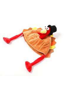 1pc,T Thanksgiving Turkey Hat - Multicolor - View 8