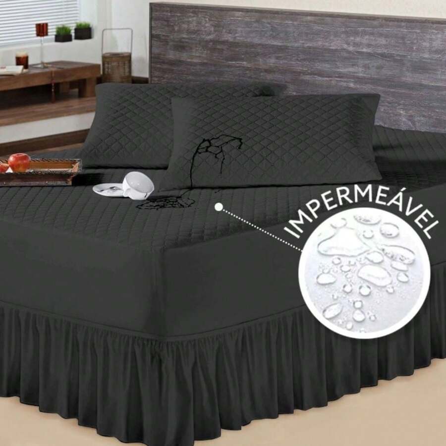 Mattress Protectors & Encasements - 黑色 - 查看 1