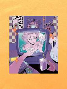 Men T-Shirts - Màu Mù tạt vàng - Xem 4