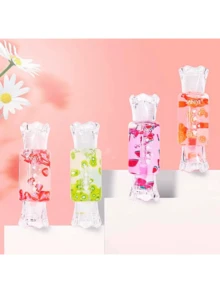 Labial Gloss Transparente - Naranja - Ver 4