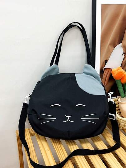 ドルビロ…おとぎの国の猫と仲間たち 大きめ猫ショルダーバッグ…他3点 かわいい猫デザーンのショルダークロスボディバッグ | SHEIN JAPAN