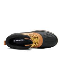 Men's Insulated Waterproof Snow Boots Warm Fur Lined Outdoor Winter Boot - 黃色 - 查看 4