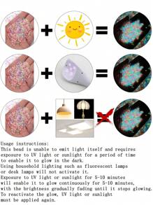 2.5mm夜光玻璃種子珠子適用於珠寶製作DIY項鍊手環配件混合色 - 彩色 - 查看 3