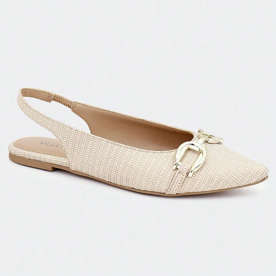 Women Flats - Màu be - Xem 1