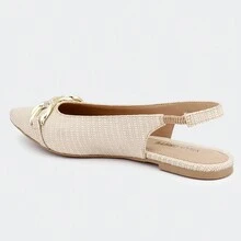 Women Flats - Màu be - Xem 3