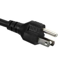 1Pcs 1Meter Power Cable For 350W/330W/280W/230W/200W Moving Head Light US Plug - 黑色 - 查看 8