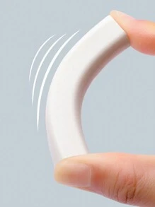 1pc Extendable Pink Cartoon Rubber Eraser, No Residue, No Debris, And Super Clean - Pink - View 2