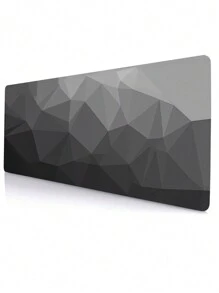 1 片几何图案防滑游戏办公鼠标垫，4 种尺寸可选，返校季办公桌配件，办公用品，办公桌配件，鼠标垫，桌面鼠标垫 - 粉色 - 查看 3