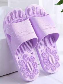 Women's Fashionable Home Slippers, Massage, Comfortable, Anti-slip, Lightweight And Simple