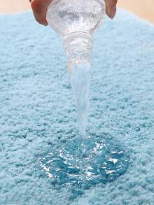 1 件高絨厚浴室吸水地墊,臥室入口防滑毛茸茸地毯,適合客廳家庭使用 - 米色 - 查看 5