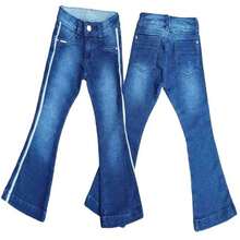 Young Girls Denim Overalls & Jumpsuits - Màu xanh lam - Xem 2