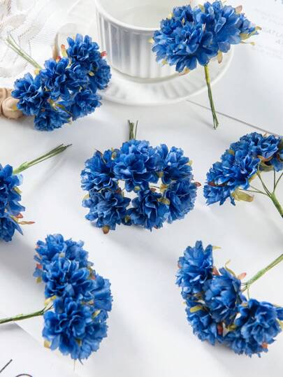 1st(6st huvud) konstgjorda nejlikor blommor MINI-brev, bukett gör-det-själv, kransmaterial, godisasktillbehör, hembröllopsdekoration, brudens handledsblomma, bröstblomma, huvudblomsmaterial, nyårsdekoration, födelsedagsfesttårtatillbehör, alla hjärtans dag, present