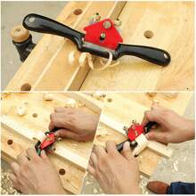 Woodworking Planer Tool, Manual Carpenter Hand Planer With Woodworking Planer Blade For Trimming - Black - View 10
