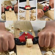 Woodworking Planer Tool, Manual Carpenter Hand Planer With Woodworking Planer Blade For Trimming - Black - View 1