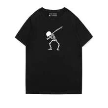 Men T-Shirts - 黑色 - 查看 1