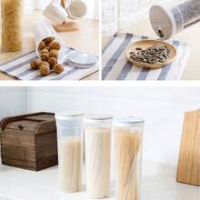 1 Pieza Caja De Mantenimiento Fresco De Fideos Y Granos Contenedor De Almacenamiento De Alimentos De Cocina - Verde - Ver 9